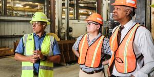 Rep. Hank Johnson with constituents