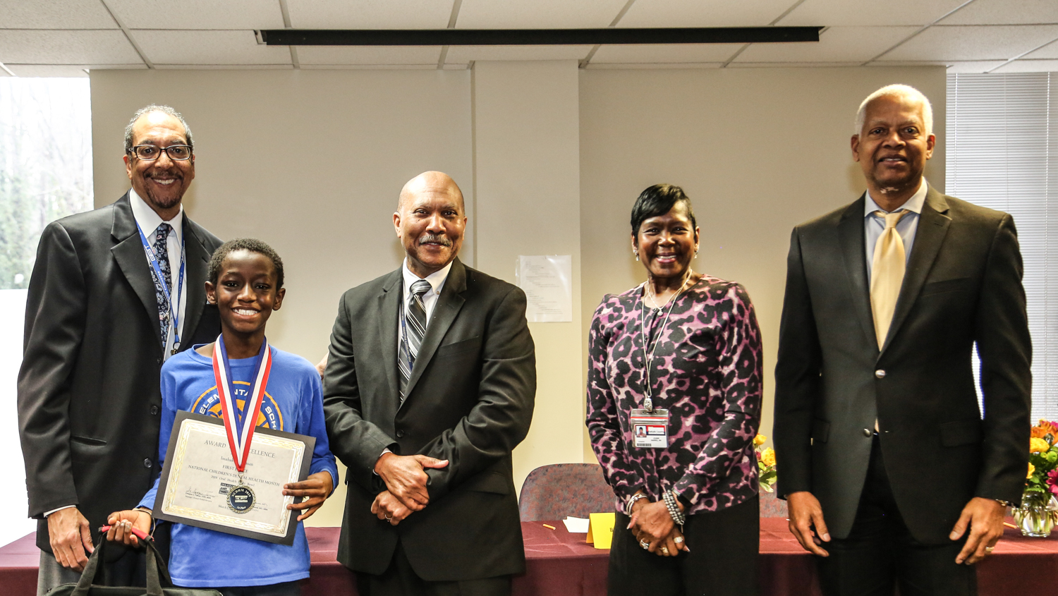 Rep. Hank Johnson with constituents